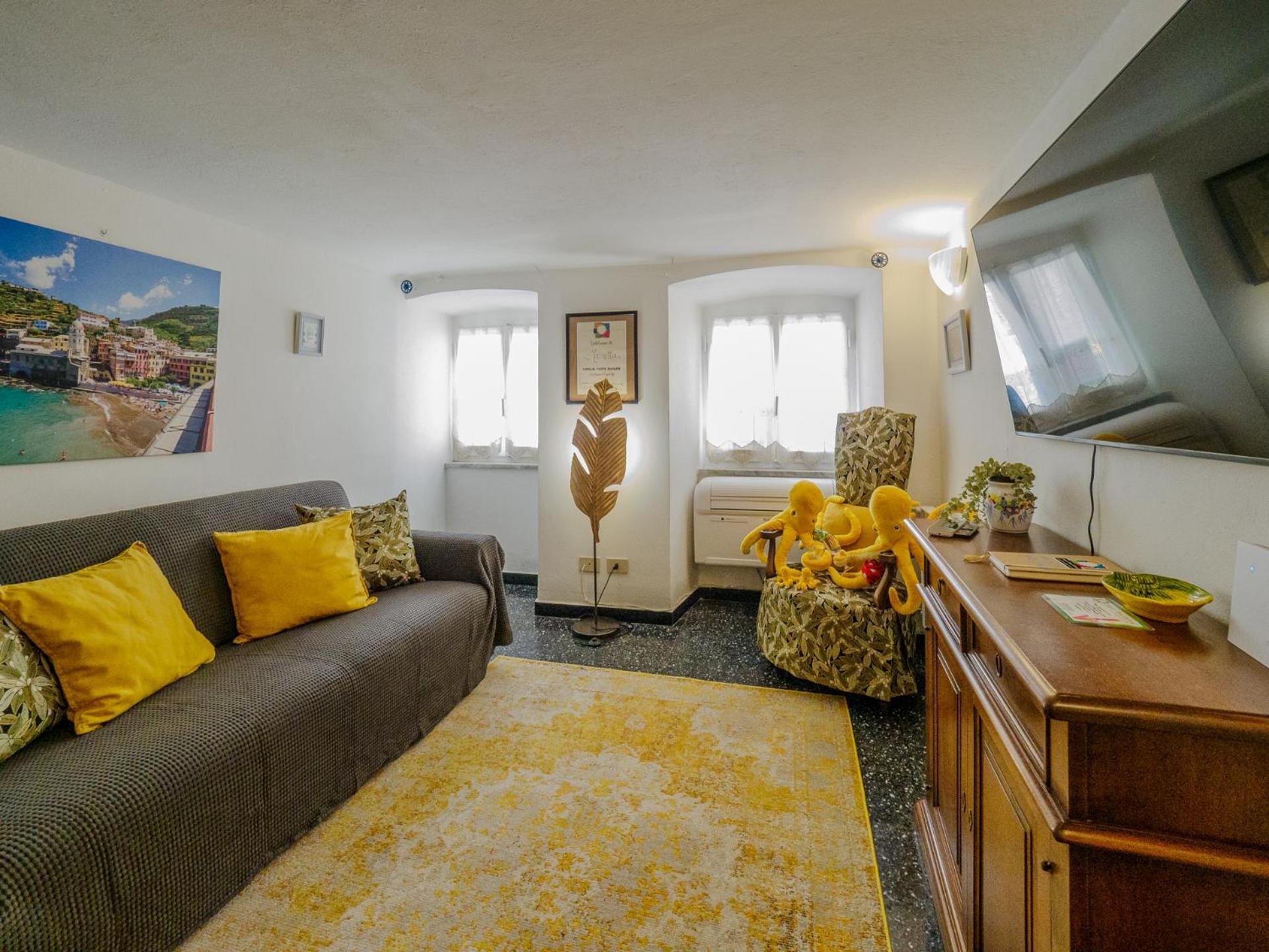 Mainetta Sea View Apartment With Ac ヴェルナッツァ エクステリア 写真